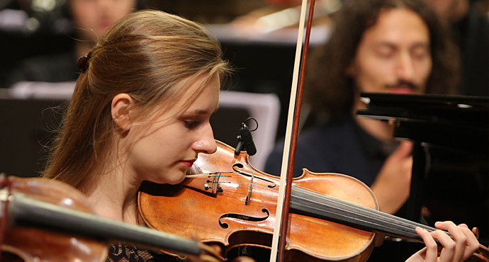 Klassiek geschoold? En dan samen spelen met jazz big band!