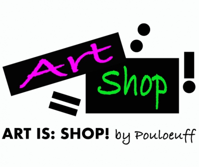  Art is: Shop      <small><em>Beeldende kunst - onze galerieshop</em></small>    