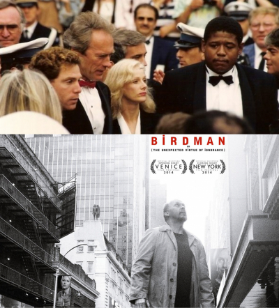 Uit de films 'Bird' en 'Birdman'