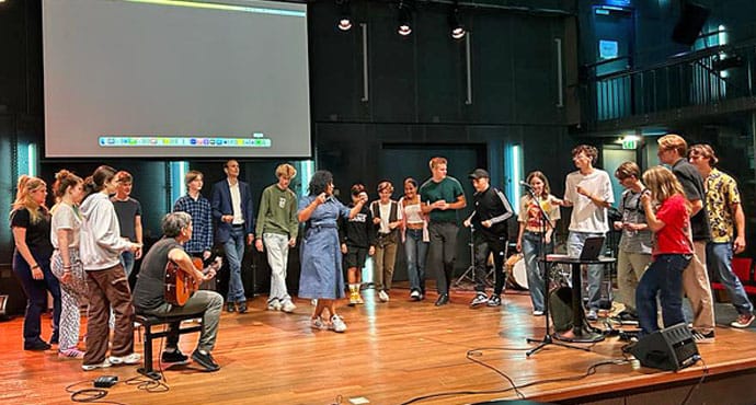 Super Jong Talent op muzikale reis door Zuid-Amerika