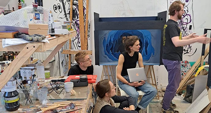 ‘Samenleven’ in een wervelende plaats voor/vol jong talent